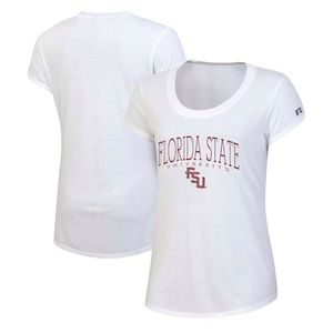 Florida State University Women’s Plus Size 2X White Top NWOT